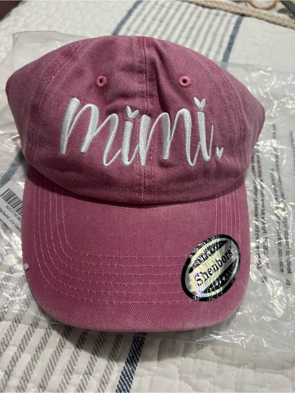 Mimi Embroidered Pink women’s Cap